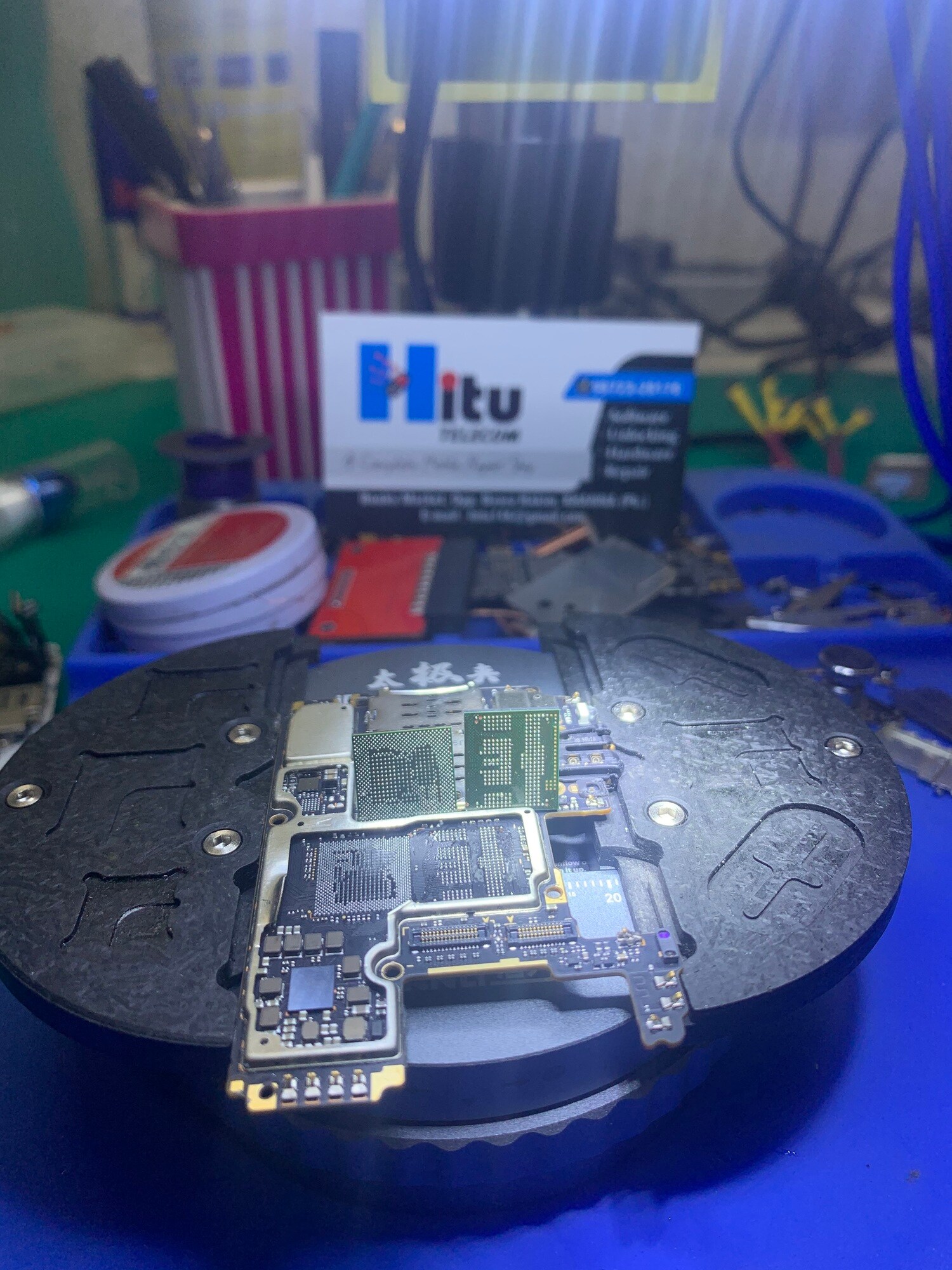 Micro-Soldering Logic Board Repair